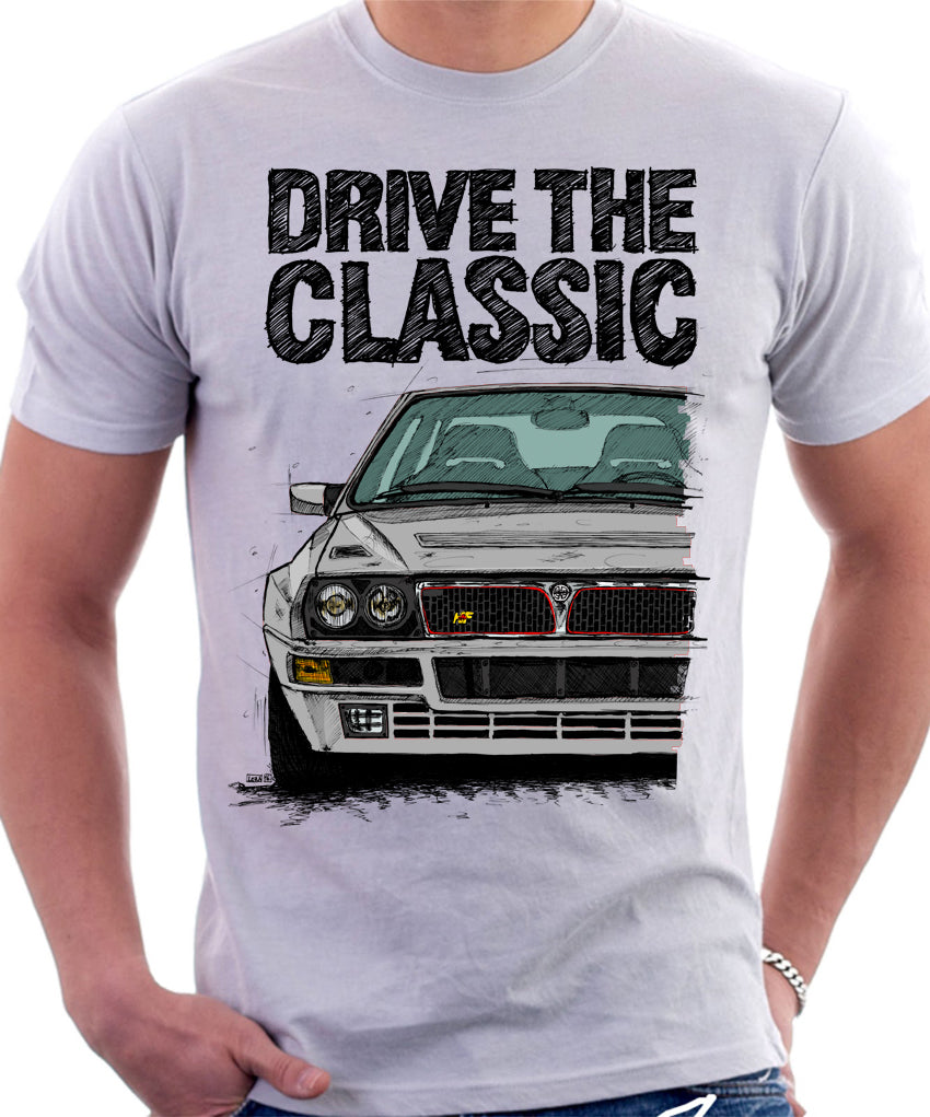 T-shirt Delta Integrale Lancia (auto Motori Evoluzione Rally Regalo Old Tshirt - Foto 5