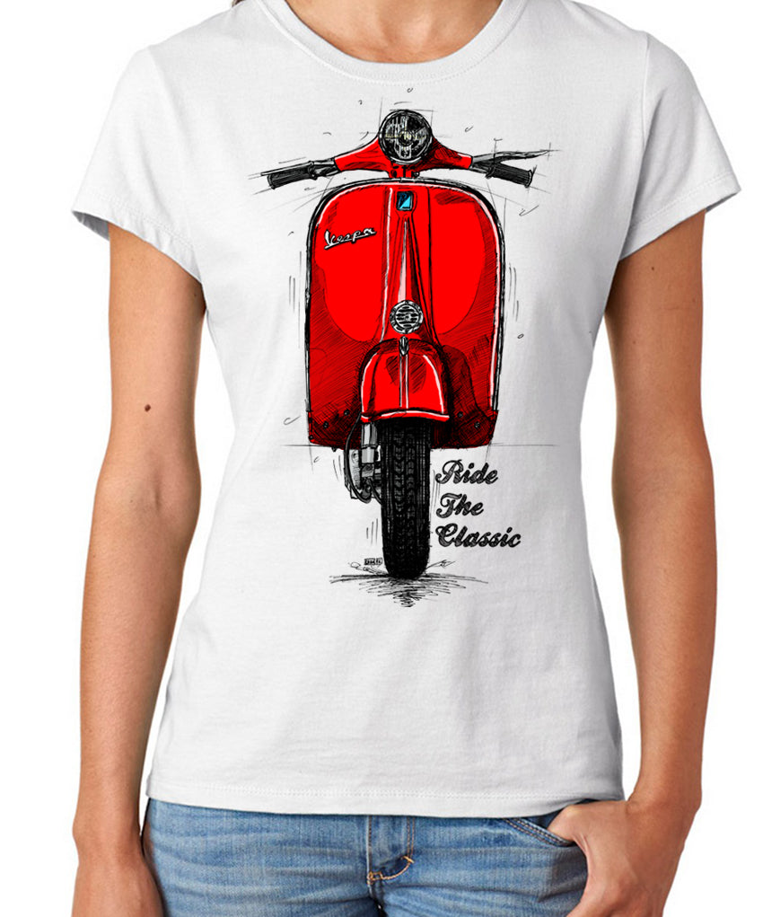 T cheap shirt vespa