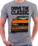 Drive The Classic VW Corrado. T-shirt in Heather Grey Colour