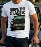 Drive The Classic Trabant. T-shirt in White Colour