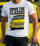 Drive The Classic Trabant. T-shirt in White Colour