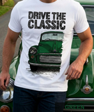 Drive The Classic Morris Minor. T-shirt in White Colour