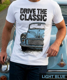 Drive The Classic Morris Minor. T-shirt in White Colour