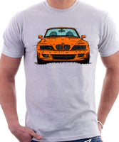 BMW Z3. T-shirt in White Colour