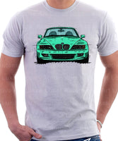 BMW Z3. T-shirt in White Colour