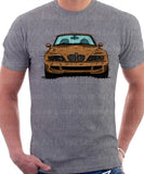 BMW Z3 M. T-shirt in Heather Grey Colour