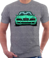 BMW Z3 M. T-shirt in Heather Grey Colour