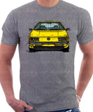 Volkswagen Passat B3 Color Bumper. T-shirt in Heather Grey Colour