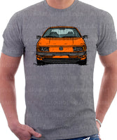 Volkswagen Passat B3 Color Bumper Halogen. T-shirt in Heather Grey Colour