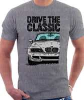 Drive The Classic BMW Z3 M. T-shirt in Heather Grey Colour