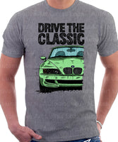 Drive The Classic BMW Z3 M. T-shirt in Heather Grey Colour