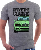 Drive The Classic BMW Z3 M. T-shirt in Heather Grey Colour