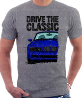 Drive The Classic BMW Z3 M. T-shirt in Heather Grey Colour