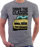 Drive The Classic BMW Z3 M. T-shirt in Heather Grey Colour