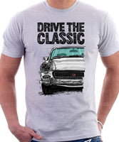 Drive The Classic MG Midget Facelift Model. T-shirt in White Colour