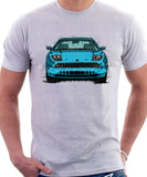 Fiat Coupe Color Bumper Grille Version 1. T-shirt in White Colour