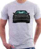 Fiat Coupe Grille Version 1. T-shirt in White Colour