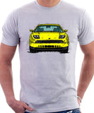 Fiat Coupe Grille Version 1. T-shirt in White Colour