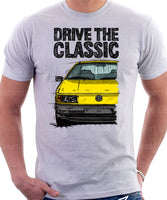 Drive The Classic Volkswagen Passat B3. T-shirt in White Colour