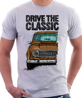 Drive The Classic R4 1967 Model. T-shirt in White Colour