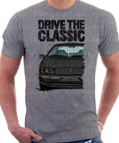 Drive The Classic Volkswagen Passat B3 Color Bumper Halogen. T-shirt in Heather Grey Colour