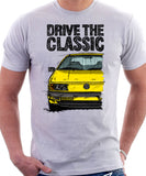 Drive The Classic Volkswagen Passat B3 Color Bumper Halogen. T-shirt in White Colour