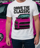 Drive The Classic Subaru Impreza Bugeye WRX. T-shirt in White Colour