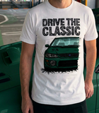 Drive The Classic Subaru Impreza WRX 1st Gen. T-shirt in White Colour