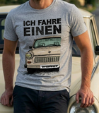Ich Fahre Einen Trabant. T-shirt in Heather Grey Colour