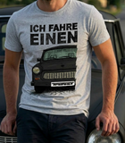 Ich Fahre Einen Trabant. T-shirt in Heather Grey Colour