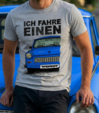 Ich Fahre Einen Trabant. T-shirt in Heather Grey Colour