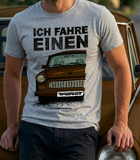 Ich Fahre Einen Trabant. T-shirt in Heather Grey Colour