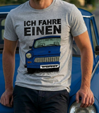 Ich Fahre Einen Trabant. T-shirt in Heather Grey Colour