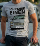 Ich Fahre Einen Trabant. T-shirt in Heather Grey Colour