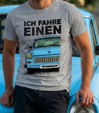 Ich Fahre Einen Trabant. T-shirt in Heather Grey Colour