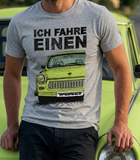 Ich Fahre Einen Trabant. T-shirt in Heather Grey Colour