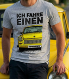 Ich Fahre Einen Trabant. T-shirt in Heather Grey Colour