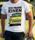 Ich Fahre Einen Trabant. T-shirt in White Colour