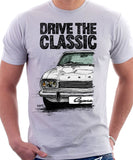 Drive The Classic Ford Capri Mk1. T-shirt in White Colour
