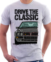 Drive The Classic Lancia Delta Integrale (Japan). T-shirt in White Colour