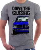 Drive The Classic BMW 2002. T-shirt in Heather Grey Colour