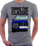 Drive The Classic BMW E28. T-shirt in Heather Grey Colour