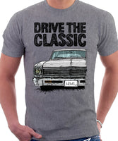 Drive The Classic Chevrolet Nova 1966. T-shirt in Heather Grey Colour