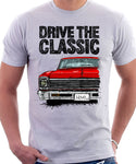 Drive The Classic Chevrolet Nova 1966. T-shirt in White Colour