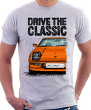 Drive The Classic Porsche 924. T-shirt in White Colour