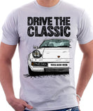 Drive The Classic Porsche 928 Early Model. T-shirt in White Colour