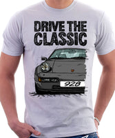 Drive The Classic Porsche 928 Late Model. T-shirt in White Colour