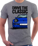 Drive The Classic Porsche 944 Early Model. T-shirt in Heather Grey Colour