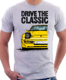 Drive The Classic Porsche 944 Early Model. T-shirt in White Colour