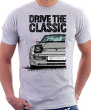 Drive The Classic Porsche 944 Early Model. T-shirt in White Colour